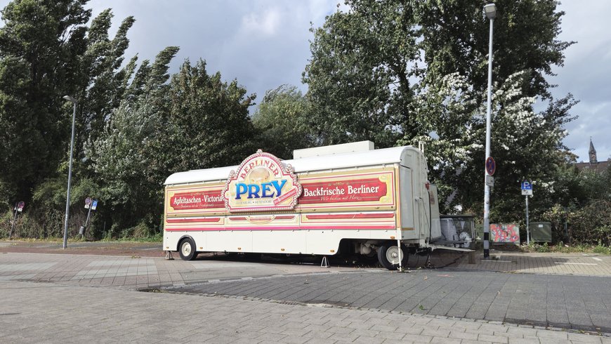 Der Aufbau vom Kramermarkt am 15. September 2025. Foto: Stadt Oldenburg