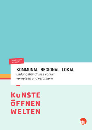 Titelblatt des Themenheftes Kommune. Quelle: BKJ
