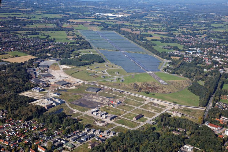 Luftbild Fliegerhorst Oktober 2024. Foto: Möwenblick/Jochen Klein