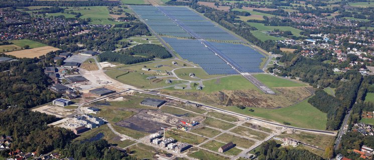Luftbild Fliegerhorst Oktober 2024. Foto: Möwenblick/Jochen Klein