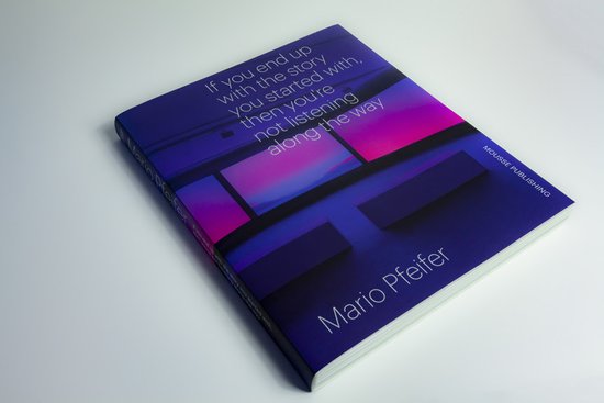 Mario Pfeifer, Buchcover. Foto: Mousse Publishing