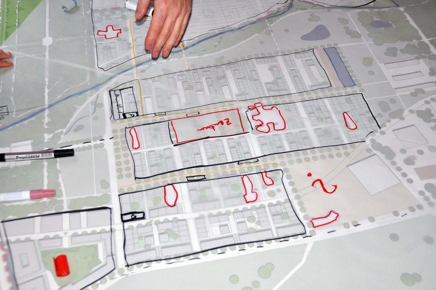 Plan mit Zeichnungen und Hinweisen. Foto: Machleidt GmbH