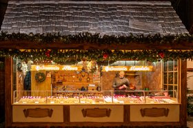 Hansla's Mandelbrennerei von Sigrun Ebert auf dem Lamberti-Markt 2025. Foto: Sascha Stüber