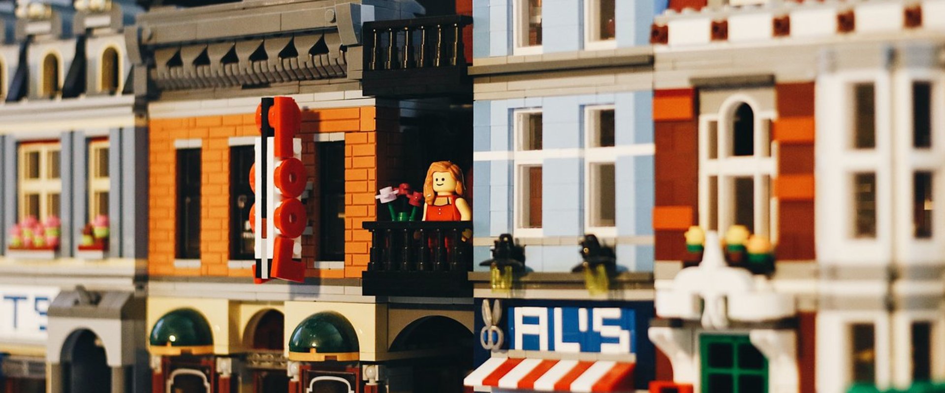 Lego Häuser. Foto: Alphacolor/unsplash