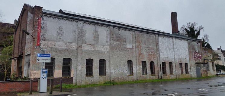 Die alte Maschinenhalle am Pferdemarkt. Foto: bau_werk e.V.