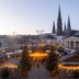Vorschau: Blick über den Schloßplatz beim Lamberti-Markt 2024. Foto: Sascha Stüber