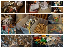 Materialsammlung von den Eltern und der Kita. Foto: Stadt Oldenburg