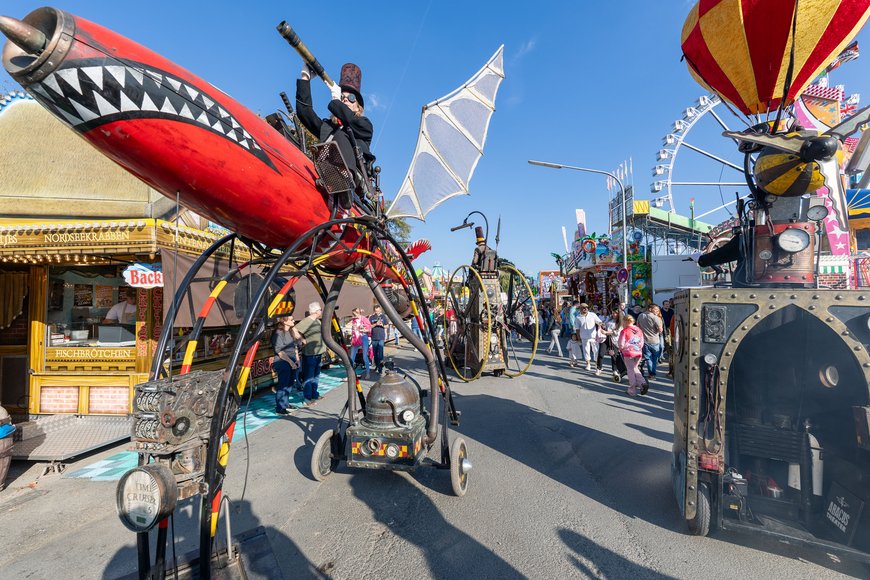 Die Steamroadsters bei der Kramermarkt-Parade 2026. Foto: Sascha Stüber