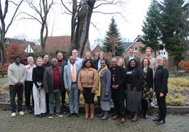 Die Delegation aus Oldenburgs südafrikanischer Partnerkommune war für einen Tag zu Gast zum gemeinsamen Austausch über Präventionsprojekte. Foto: Stadt Oldenburg