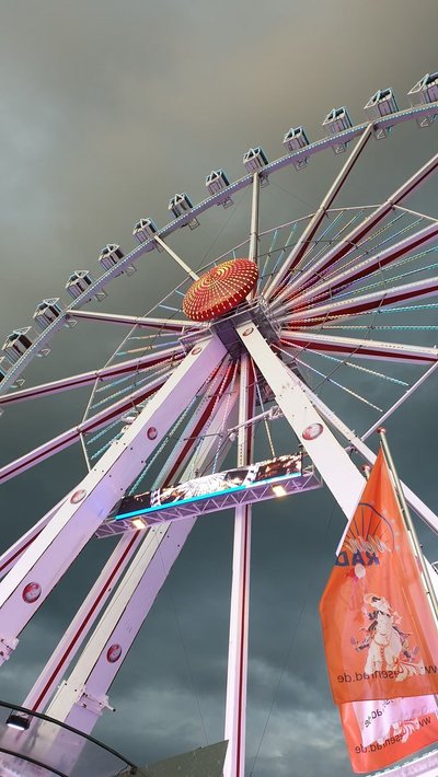 Das Riesenrad auf dem Kramermarkt 2019. Foto: Stadt Oldenburg