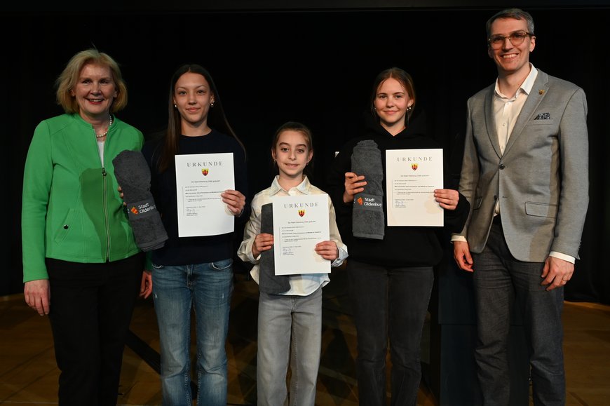 Sportlerehrung der Jugendklassen. Foto: Jörg Hemmen