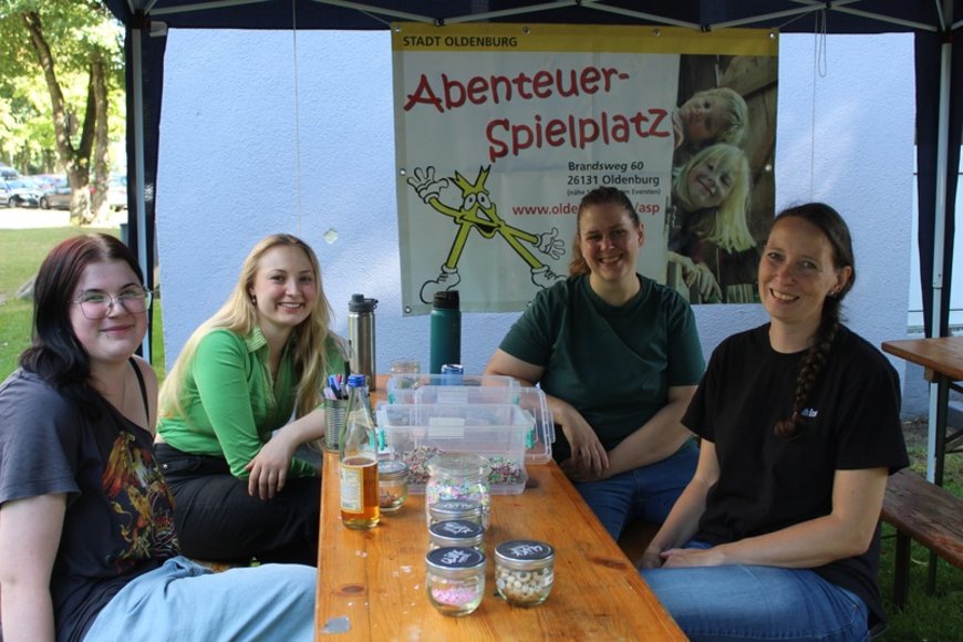 Das Team vom Abenteuerspielplatz.  Foto: Sonja Deuling