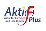 Logo des Förderprogramms Akti(F) Plus - Aktiv für Familien und ihre Kinder