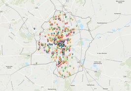 Screenshot des Sozialen Stadtplans im Internet. Foto: Stadt Oldenburg