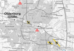 Straßenbauprojekt. Foto: Stadt Oldenburg