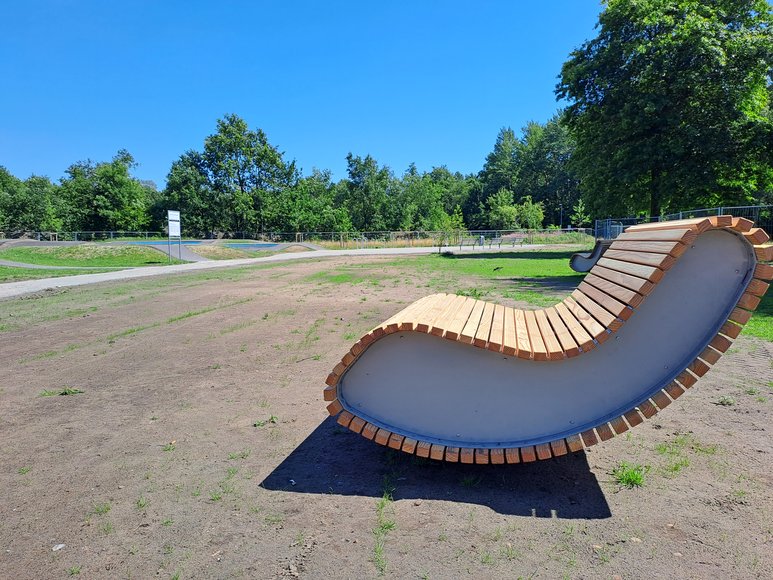 Sport- und Freizeitanlagen im Sportpark Kreyenbrück. Foto: PS+ Planung von Sportstätten