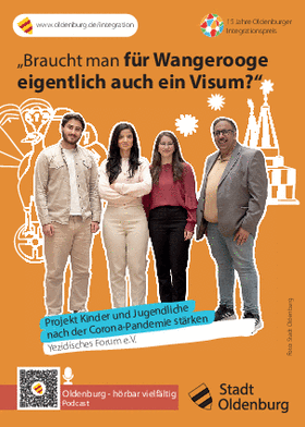Postkarte zum Projekt: „Gemeinsam Kinder und Jugendliche nach der Corona-Pandemie erfolgreich stärken“ Foto: Stadt Oldenburg