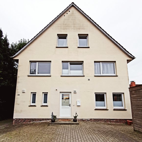 Vordere Hausansicht. Foto: Stadt Oldenburg