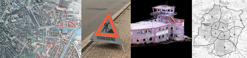 Collage der verschiedenen Aufgaben des Fachdienstes © Stadt Oldenburg