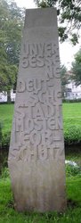 Gedenkstein. Foto: Stadt Oldenburg