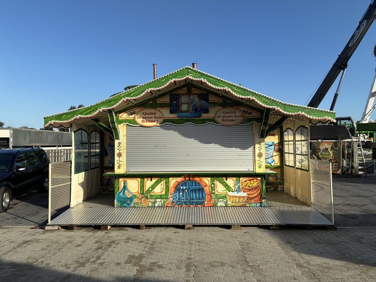 Lehmann's Reibekuchen beim Aufbau am 24. September 2026. Foto: Stadt Oldenburg