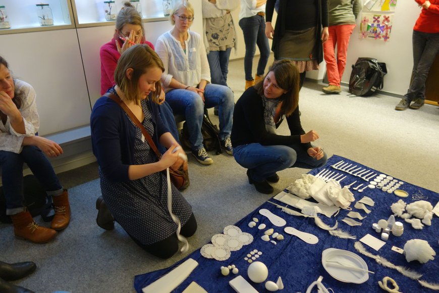 Die Lorenzini Kunst-Kita aus Hamburg war beim 5. Netzwerktreffen KiTa - Kultur zu Gast in Oldenburg. Foto: Stadt Oldenburg
