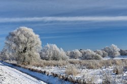 Strahlender Wintertag an der Hunte in Oldenburg. Foto: Hans-Jürgen Zietz Strahlender Wintertag an der Hunte in Oldenburg. Foto: Hans-Jürgen Zietz