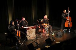 Auftritt von Preisträger SEDAA beim Abschlussabend der Kulturbörse Nordwest. Foto: Piet Meyer