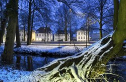 Winter im Schlossgarten von Oldenburg. Foto: Hans-Jürgen Zietz