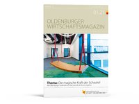 Titelbild „Oldenburger Wirtschaftsmagazin 1.21“: Schaukel als Symbolbild für das neue Verständnis von Arbeit. Foto: Martin Remmers