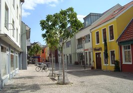 Die Burgstraße nach der Sanierung. Foto: Stadt Oldenburg