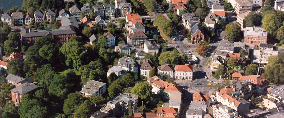 Luftbild von Oldenburg in Richtung Ofener Straße. Foto: Stadt Oldenburg