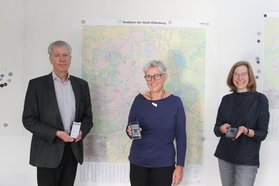 Michael Arndt, Renate Vossler und Melanie Blinzler haben das Projekt entwickelt. Foto: Stadt Oldenburg