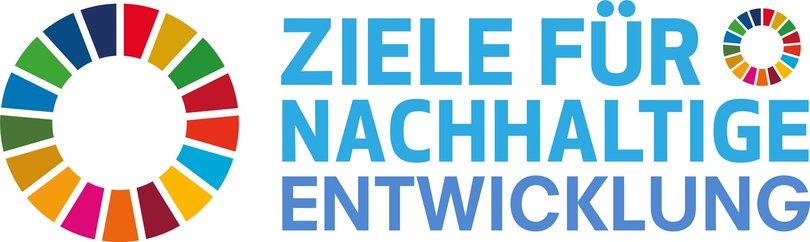 Logo der Agenda 2030: 17 Ziele für Nachhaltige Entwicklung. Quelle: Engagement Global Logo der Agenda 2030: ein Kreis mit 17 Teilstücken in den Farben der 17 Ziele für Nachhaltige Entwicklung. Quelle: Engagement Global