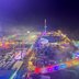 Vorschau: Blick aus dem Riesenrad über den Kramermarkt 2026. Foto: Sascha Stüber
