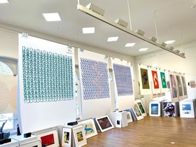 Griffelkunst-Ausstellung. Foto: Artothek Oldenburg