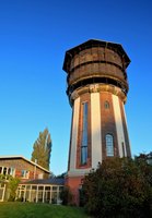 Wasserturm am Stau. Foto: Hans-Jürgen Zietz