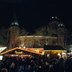 Vorschau: Blick über den Rathausmarkt mit Lamberti-Kirche im Regen beim Lamberti-Markt 2023. Foto: Sascha Stüber