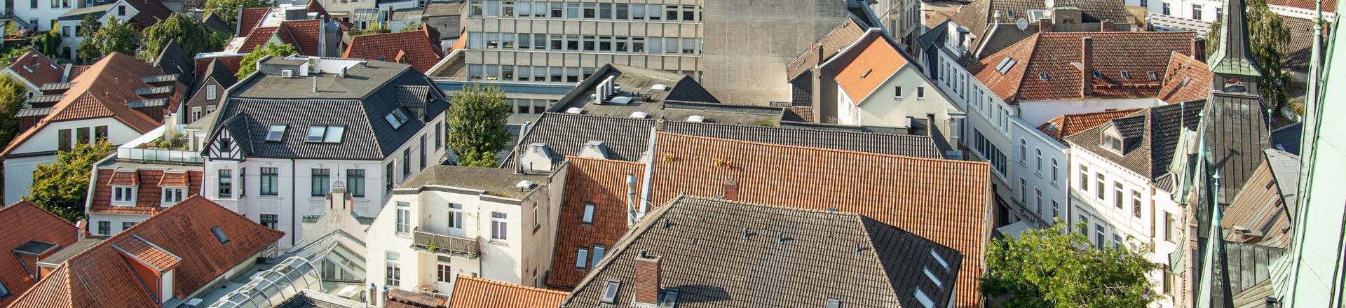 Blick über Oldenburg aus der Lamberti-Kirche. Foto: Mittwollen und Gradetchliev