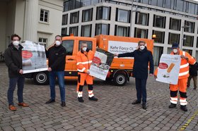 Oberbürgermeister Krogmann startet Kampagne zur Stadtsauberkeit. Foto: Stadt Oldenburg