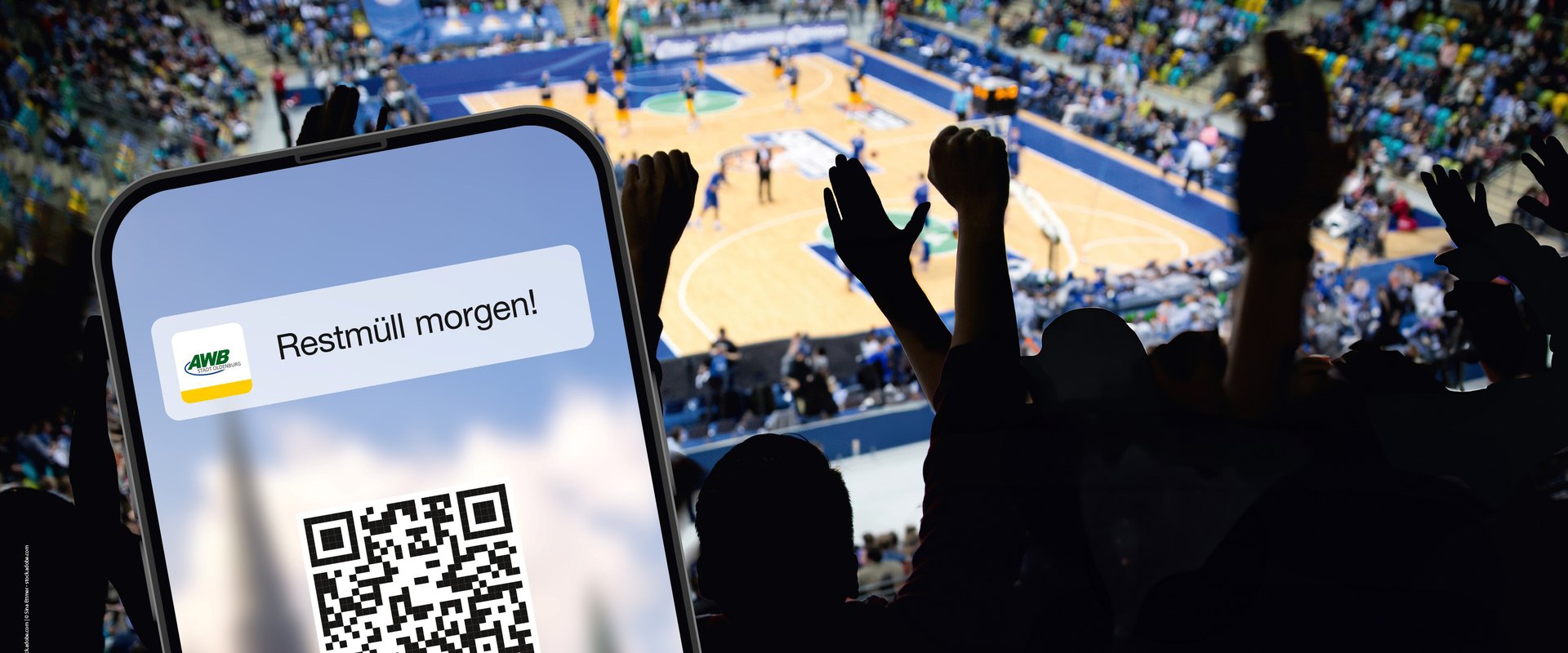 Werbung zur Abfall App OL. Quelle: Stadt Oldenburg