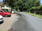 Die Straße Hartenkamp nach dem Ausbau