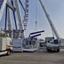 Vorschau: Der Aufbau vom Riesenrad am 19. September 2024. Foto: Stadt Oldenburg