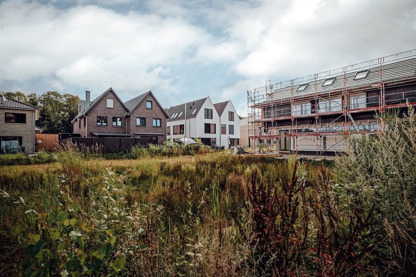 Neubauten im Baugebiet auf dem Fliegerhorst. Foto: Mittwollen und Gradetchliev Neubauten im Baugebiet auf dem Fliegerhorst. Foto: Mittwollen und Gradetchliev
