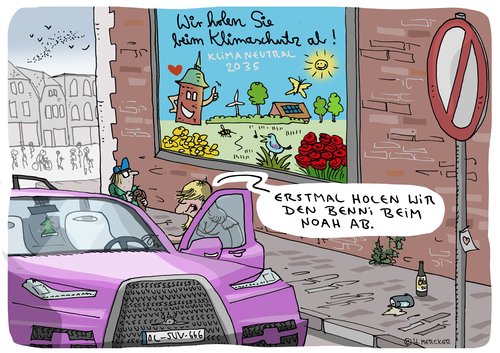 Cartoon: Hannes Mercker