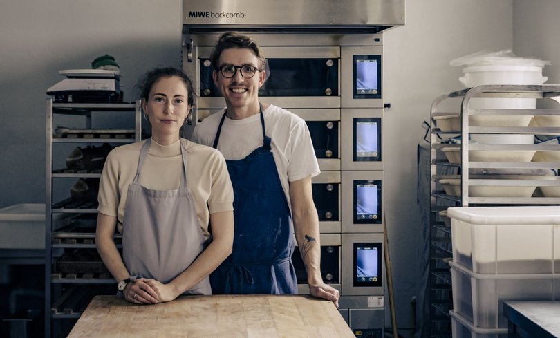 Die Oldenburgerin Neele Müller und ihr Partner Hannes Flade haben im Oktober 2021 das ORTO Bistro Bakery in Oldenburg eröffnet. Foto: Roman Pawlowski