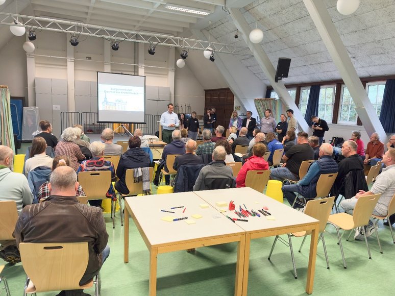 Empfang der Bürgerinnen und Bürger zur Bürgerwerkstatt