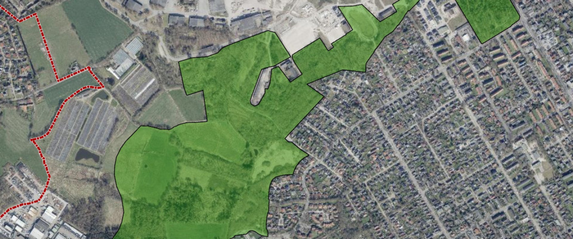Karte zum geplanten Schutzgebiet Heidbrook. Grafik: Stadt Oldenburg