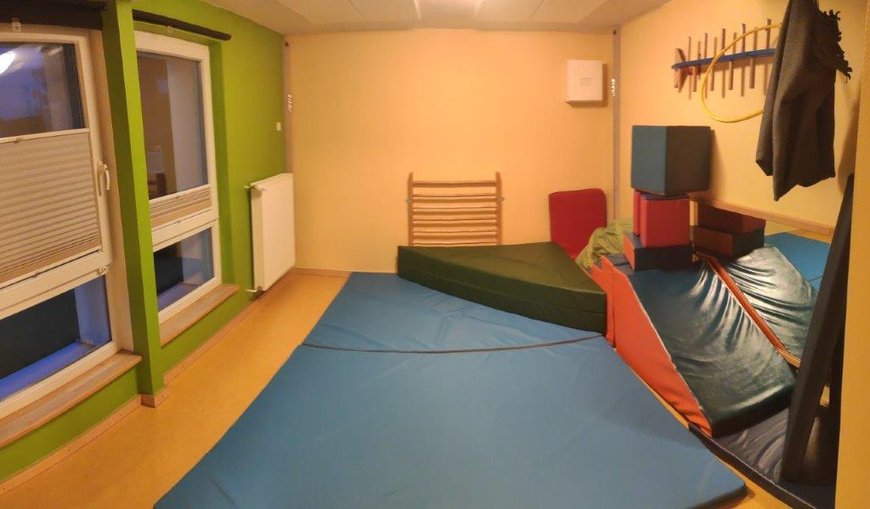 Toberaum der Entdecker mit Kletterlandschaft aus Matten. Foto: Stadt Oldenburg
