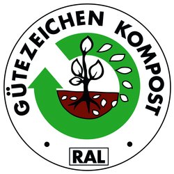Logo Gütezeichen Kompost. Foto: BGK